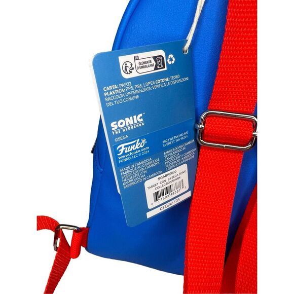 Funko Sonic the Hedgehog Mini Backpack SEGA Limited Edition NEW - Picture 4 of 5